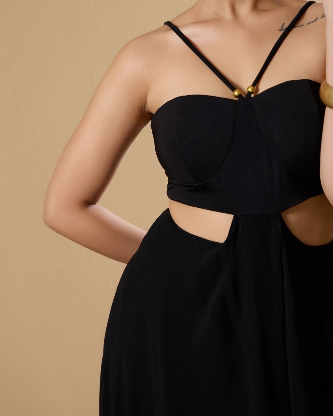 Raven Cut-Out Dress