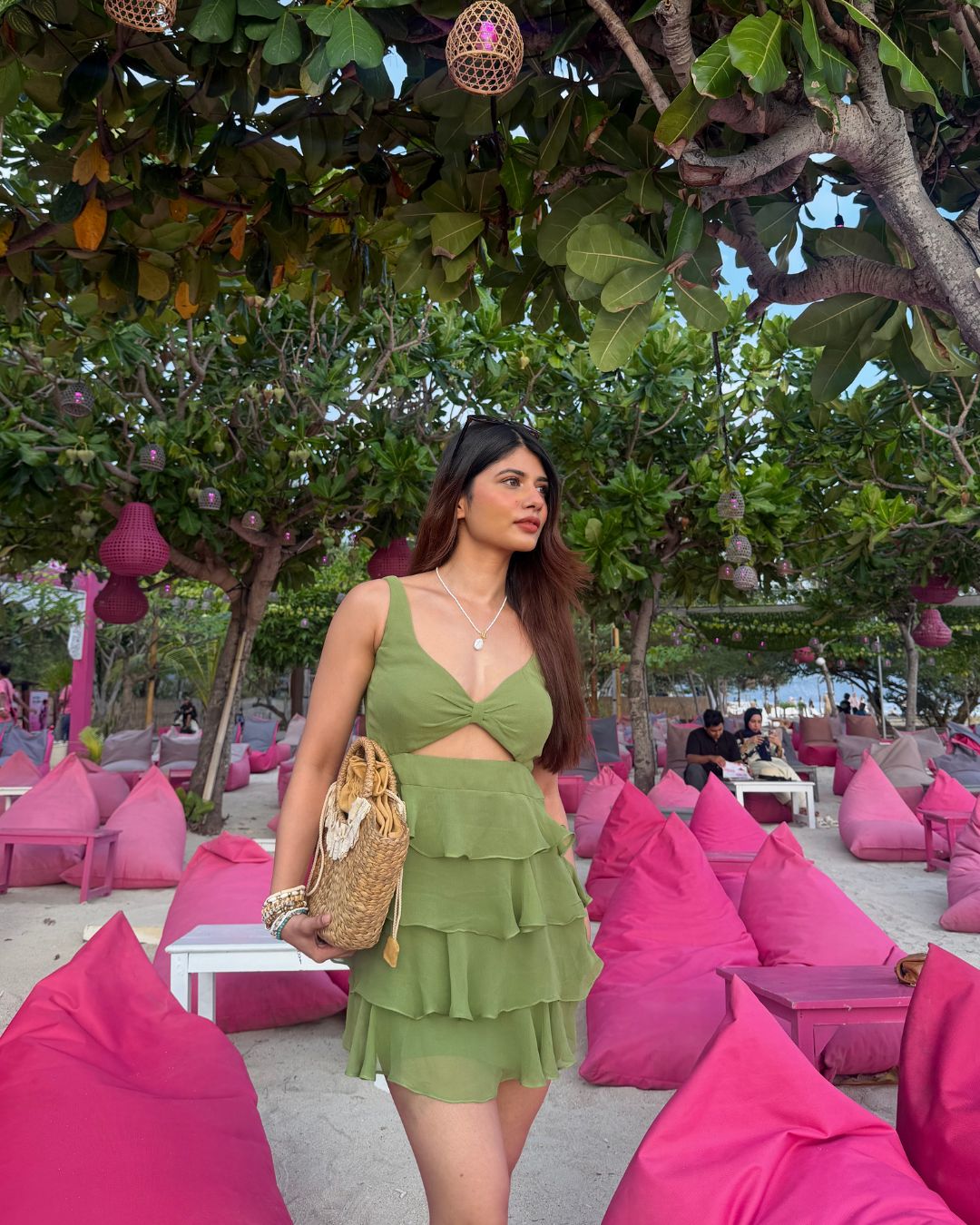 Eva Ruffle Dress