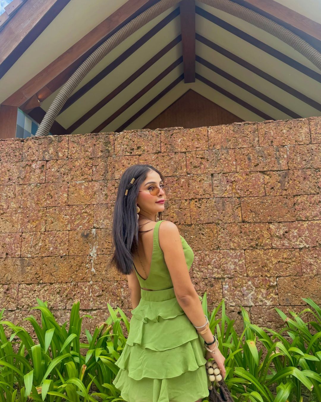 Eva Ruffle Dress