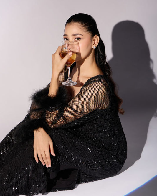 Midnight Illusion Dress