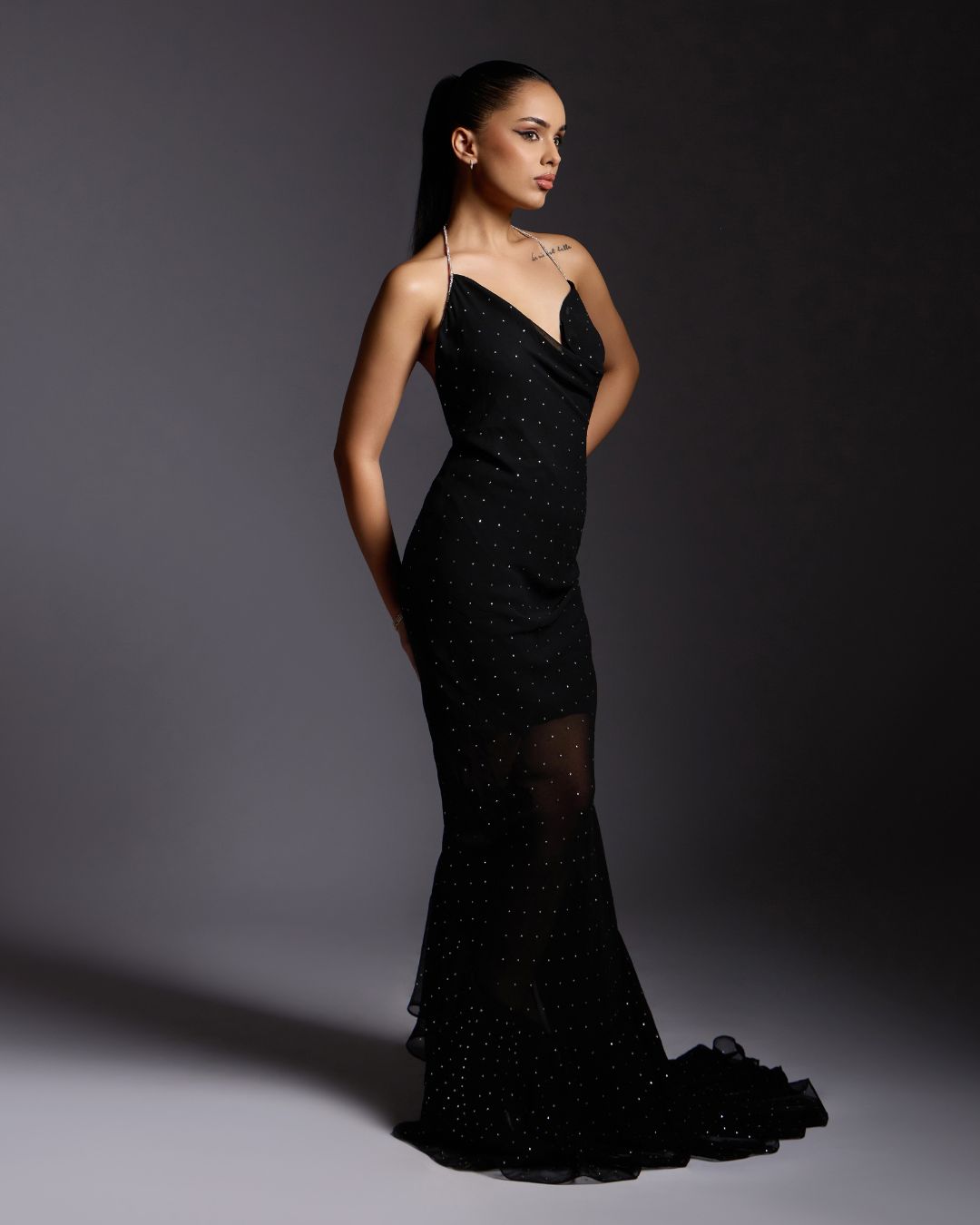 Starlight Rhinestone Dress