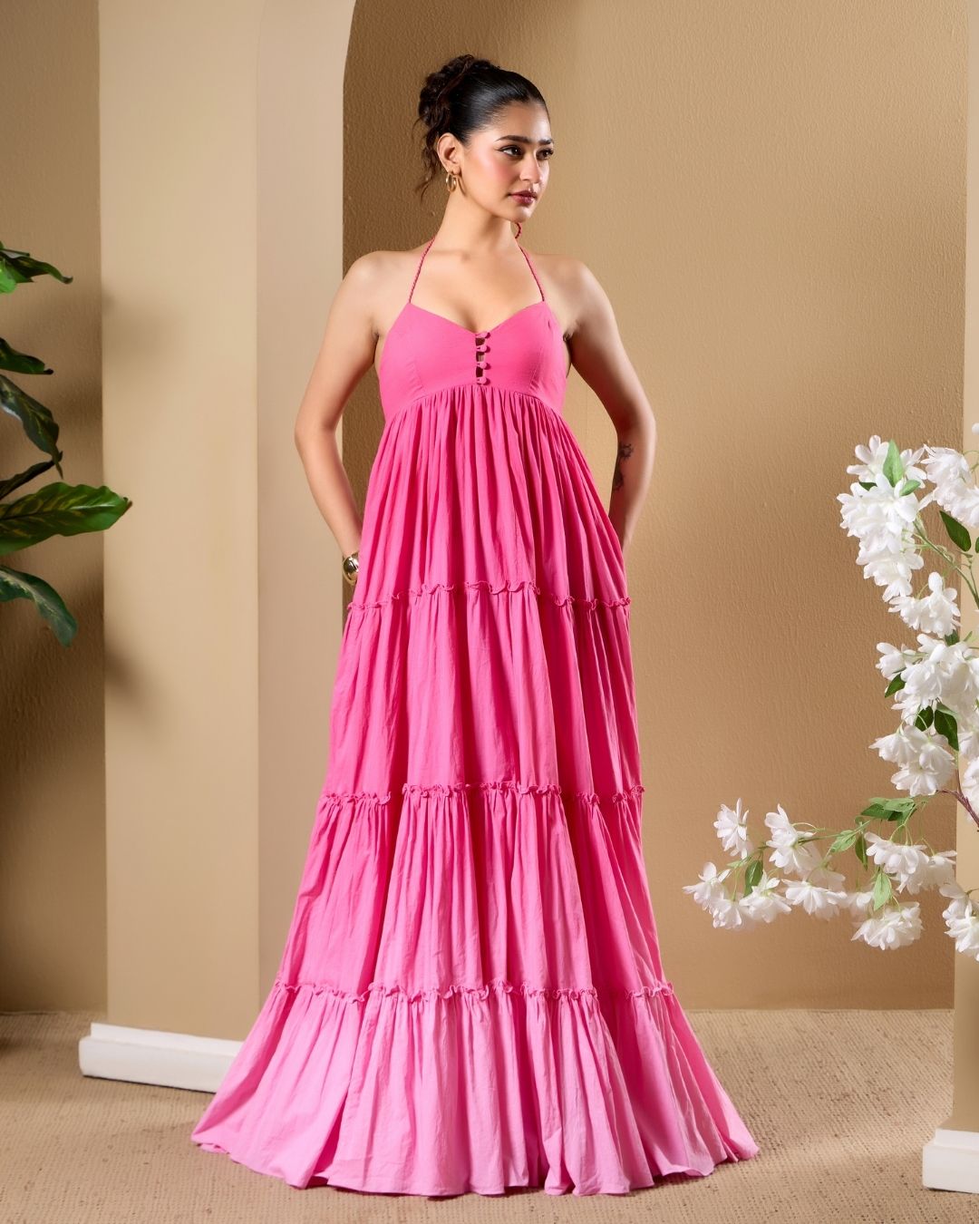 Flamingo Ombre Dress
