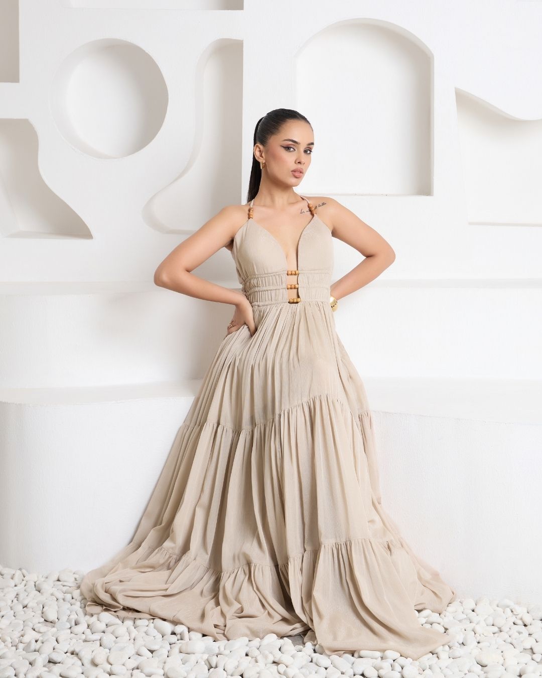 Sandstorm Tiered Dress