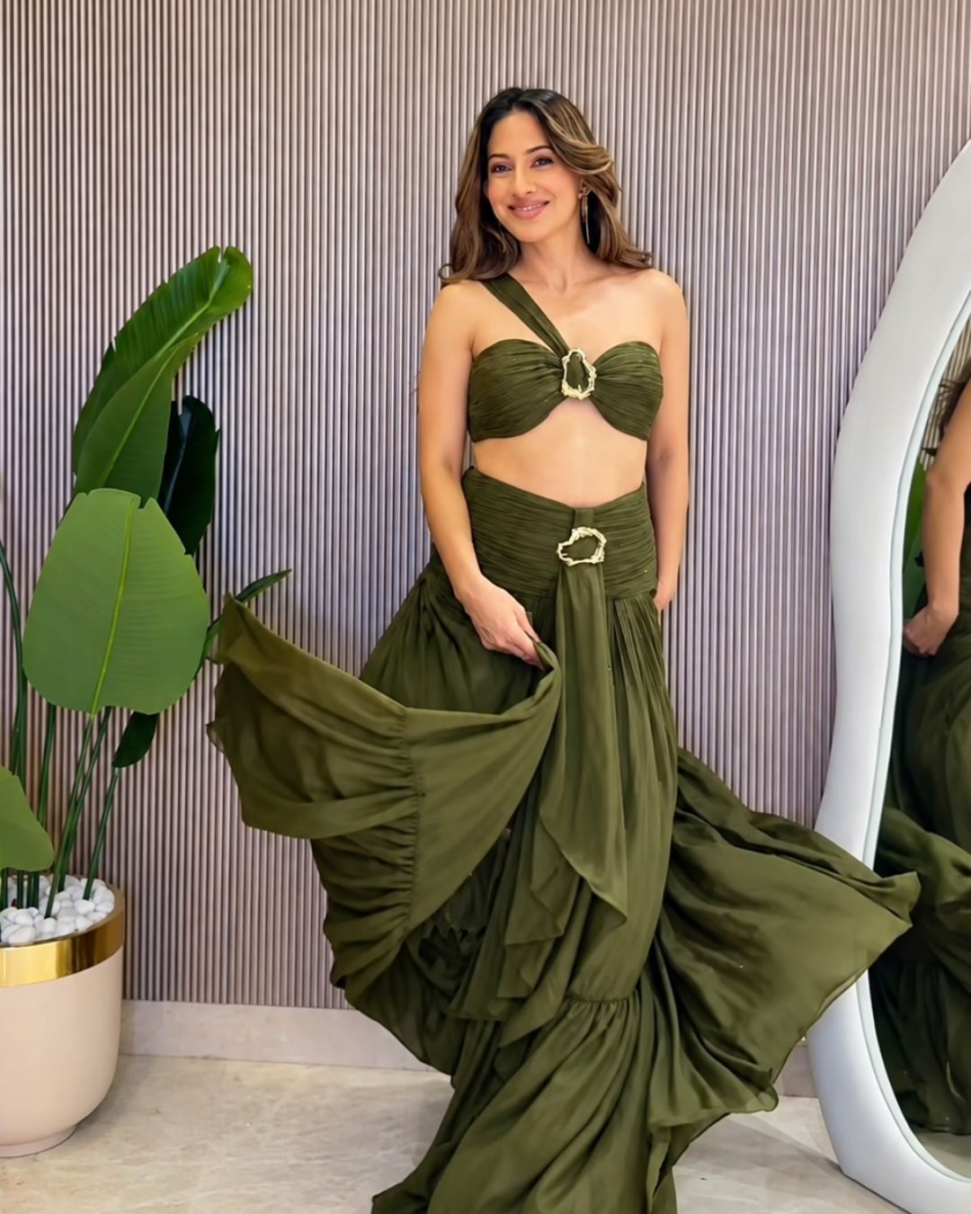Ningla Dheer Green Set