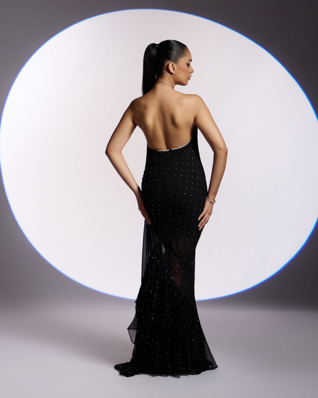 Starlight Rhinestone Dress